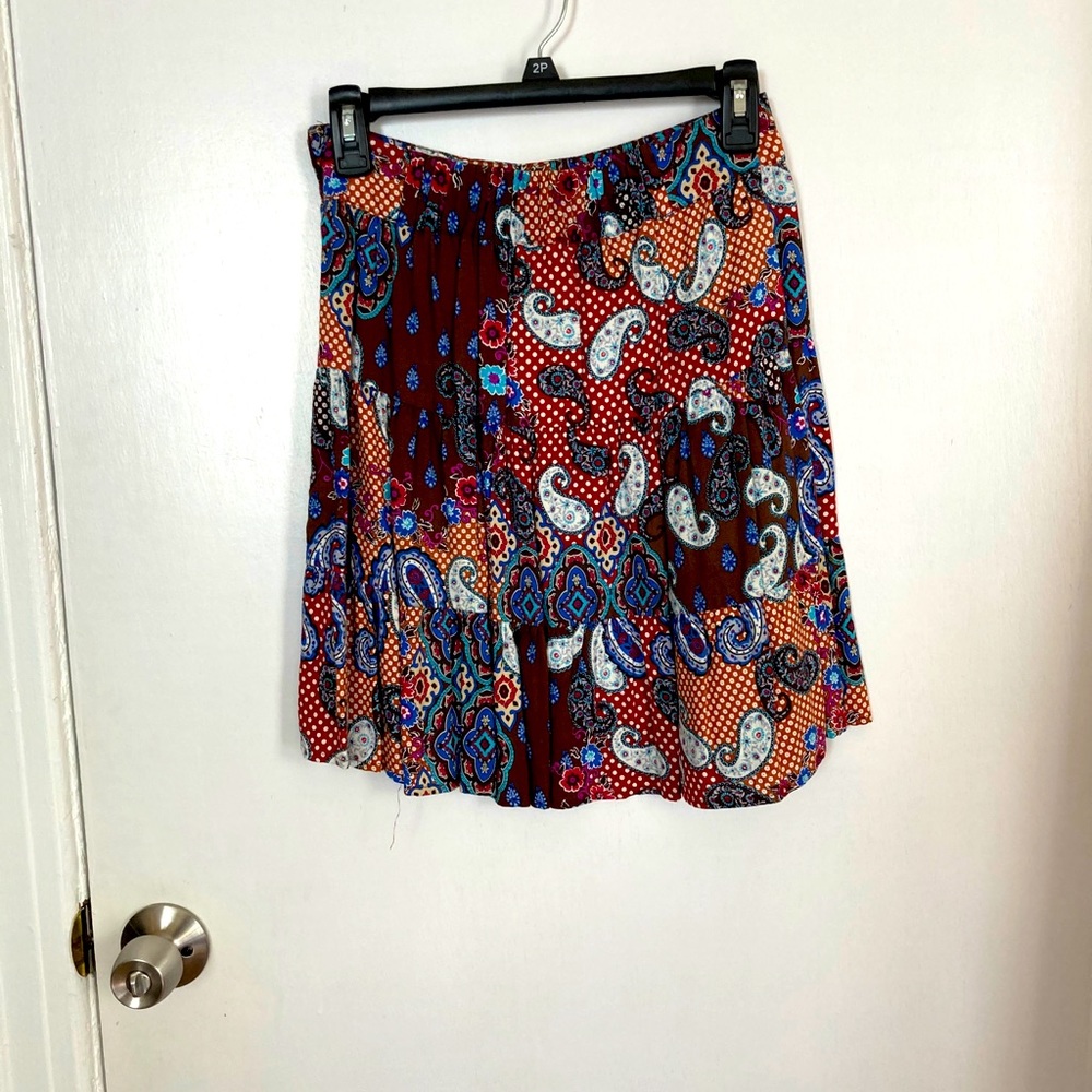 Paisley skirt